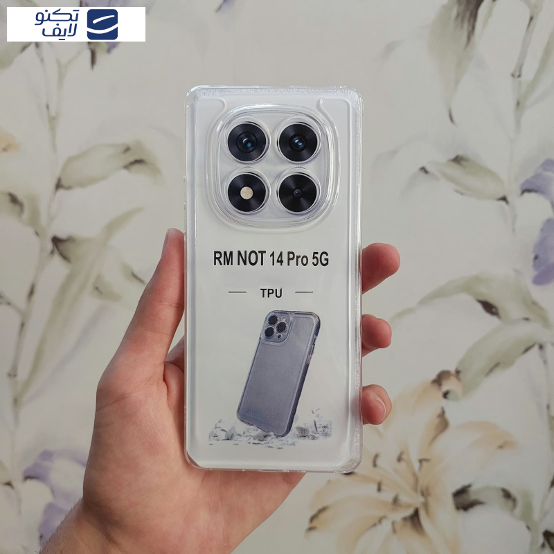 کاور زیفرند مدل ژله ای مناسب برای گوشی موبایل شیائومی Redmi Note 14 Pro 5G