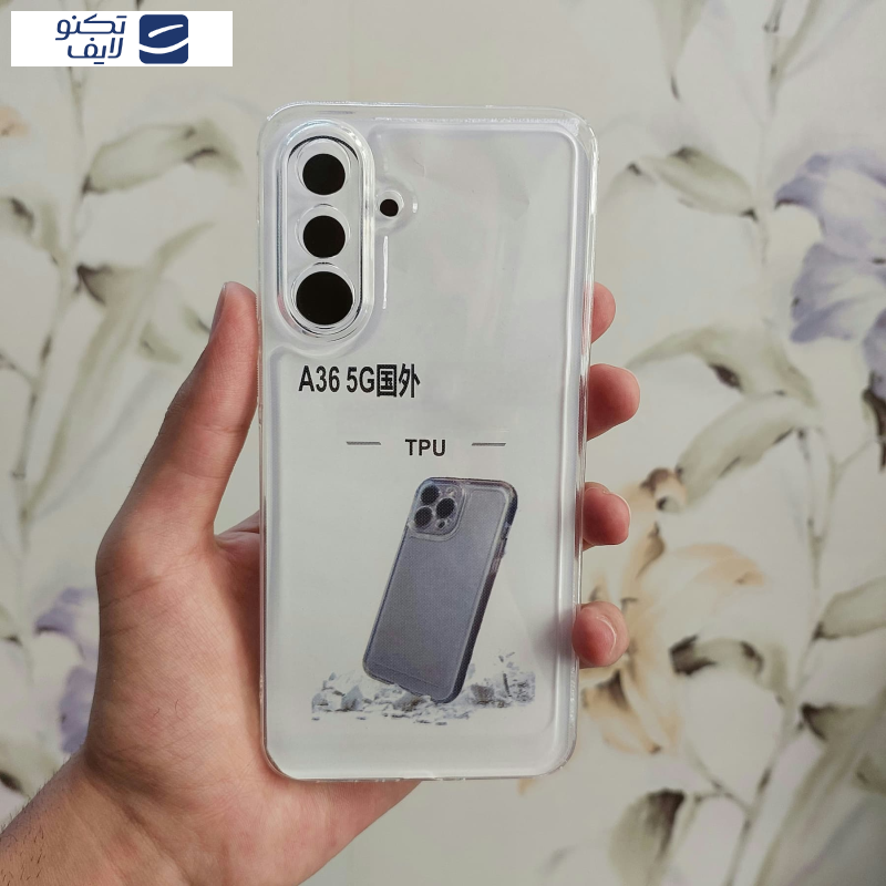 کاور زیفرند مدل ژله ای محافظ لنز دار مناسب برای گوشی موبایل سامسونگ Galaxy A36