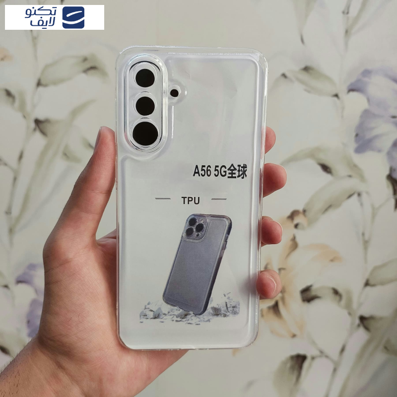 کاور زیفرند مدل ژله ای محافظ لنز دار مناسب برای گوشی موبایل سامسونگ Galaxy A56 کاور زیفرند مدل ژله ای محافظ لنز دار مناسب برای گوشی موبایل سامسونگ Galaxy A56
