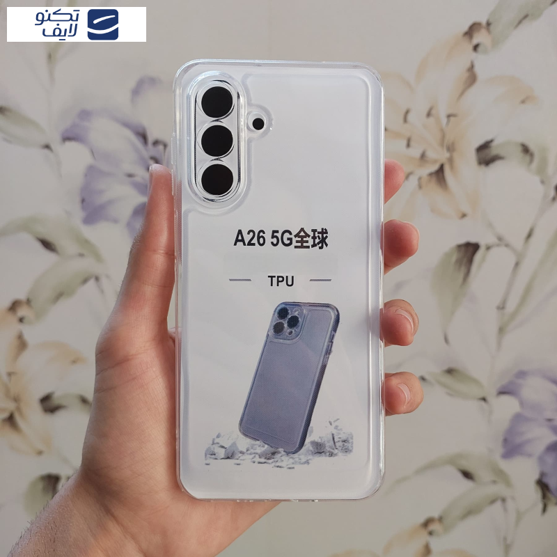 کاور زیفرند مدل ژله ای محافظ لنز مناسب برای گوشی سامسونگ Galaxy A26 کاور زیفرند مدل ژله ای محافظ لنز مناسب برای گوشی سامسونگ Galaxy A26
