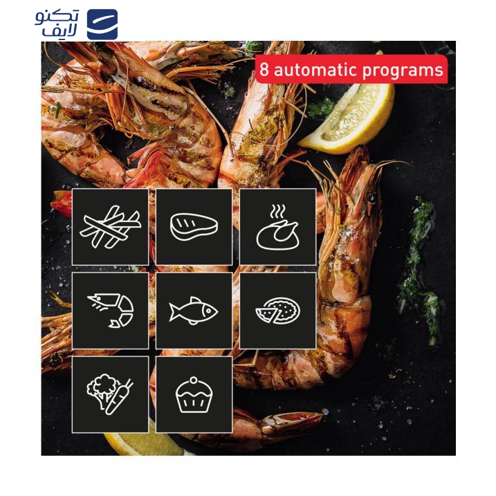 سرخ کن بدون روغن تفال مدل EY855 سرخ کن بدون روغن تفال مدل EY855