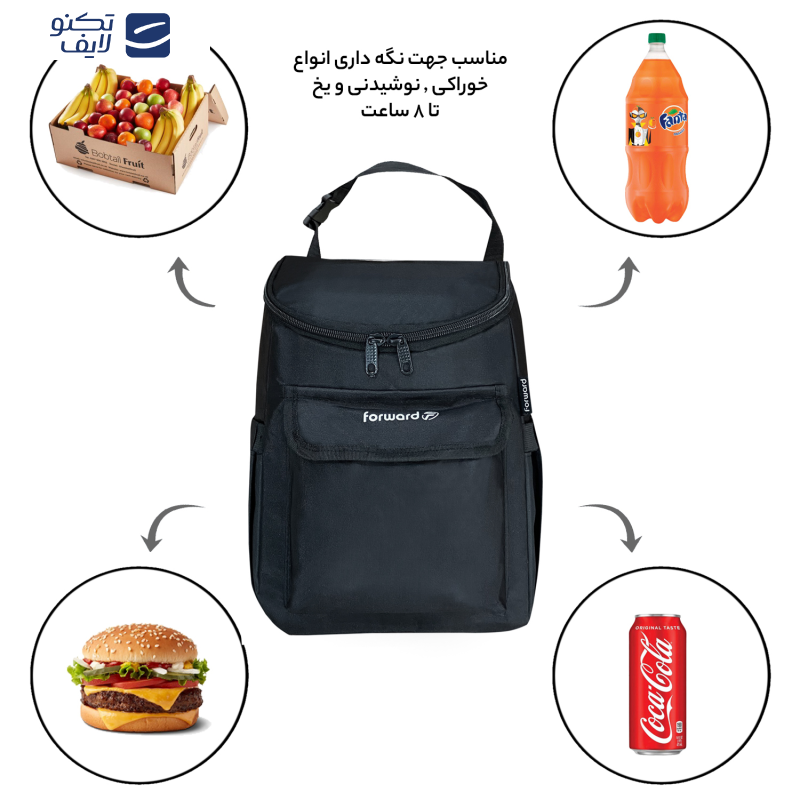 کیف پشت صندلی خودرو فوروارد مدل کیف سفری کد FCLT1153