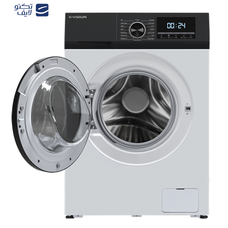 ماشین لباسشویی اتوماتیک ایکس ویژن مدل TP82-BWD ظرفیت 8 کیلوگرم ماشین لباسشویی اتوماتیک ایکس ویژن مدل TP82-BWD ظرفیت 8 کیلوگرم