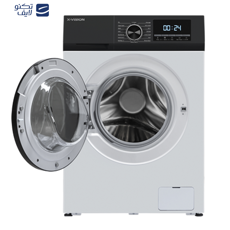 ماشین لباسشویی اتوماتیک ایکس ویژن مدل TP92-BWD ظرفیت 9 کیلوگرم ماشین لباسشویی اتوماتیک ایکس ویژن مدل TP92-BWD ظرفیت 9 کیلوگرم
