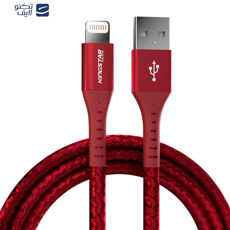 کابل تبدیل USB به لایتنینگ کینگ استار مدل K125i طول 1.2 متر کابل تبدیل USB به لایتنینگ کینگ استار مدل K125i طول 1.2 متر
