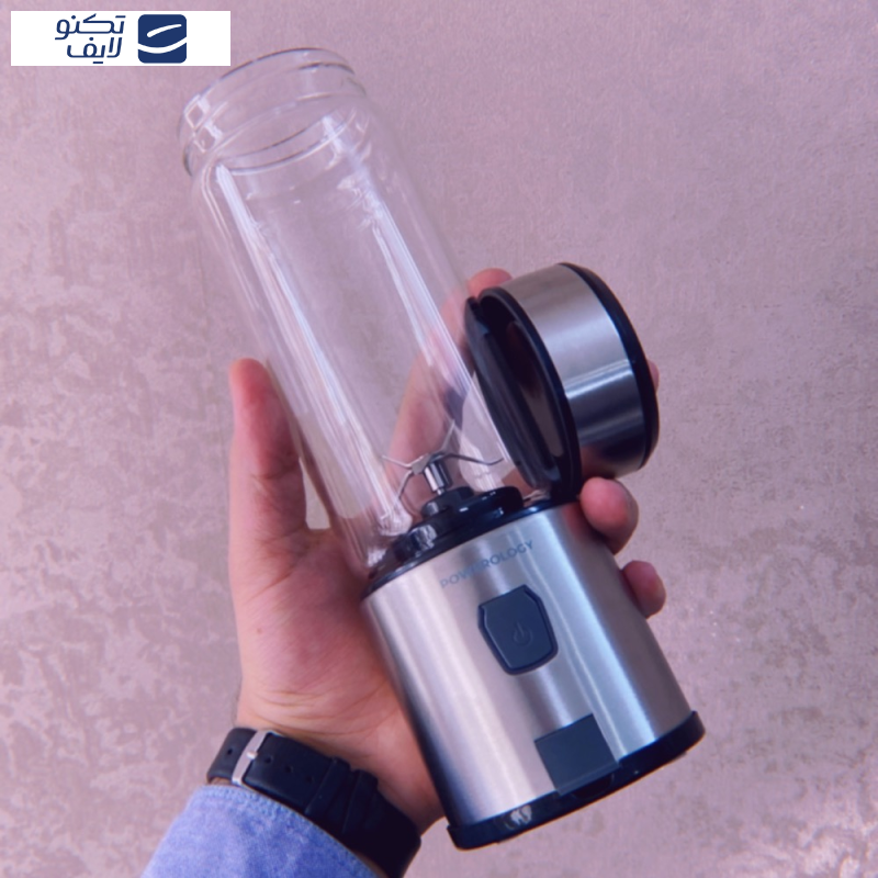 شیکر پاورولوجی مدل شارژی 126W Portable گنجایش 0.45 لیتر شیکر پاورولوجی مدل شارژی 126W Portable گنجایش 0.45 لیتر