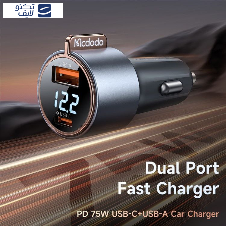 شارژر فندکى 30وات مک دودو مدل CC-3690 شارژر فندکى 30وات مک دودو مدل CC-3690