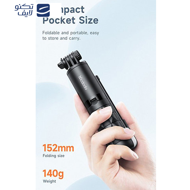 پایه مونوپاد مک دودو مدل Single Light Wireless Selfie Stick