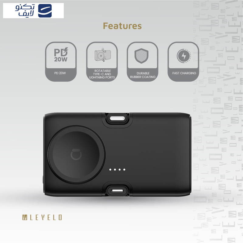 پاور بانک لولو مدل Nova mini portable ظرفیت 5000 میلی آمپر ساعت پاور بانک لولو مدل Nova mini portable ظرفیت 5000 میلی آمپر ساعت