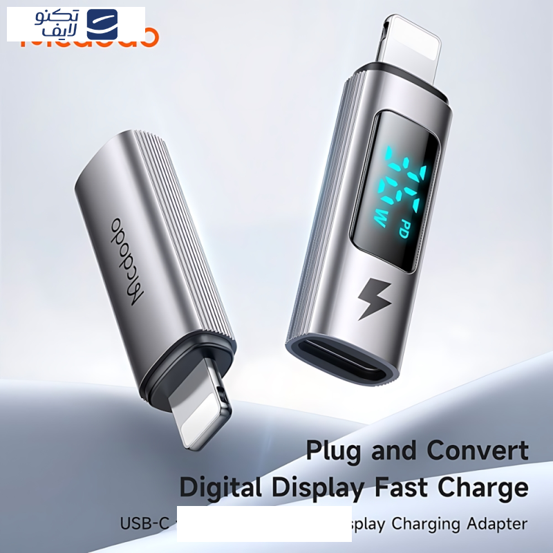 مبدل USB-C به لایتنینگ مک دودو مدل OT-610 36W مبدل USB-C به لایتنینگ مک دودو مدل OT-610 36W