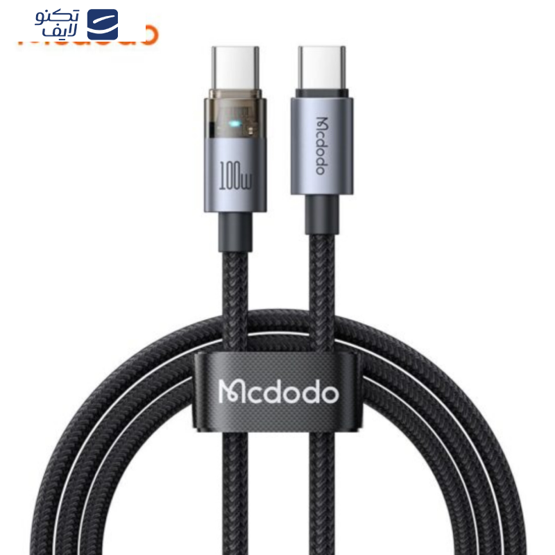کابل usb-c مک دودو مدل ca-558  100Wطول 1.2متر کابل usb-c مک دودو مدل ca-558  100Wطول 1.2متر