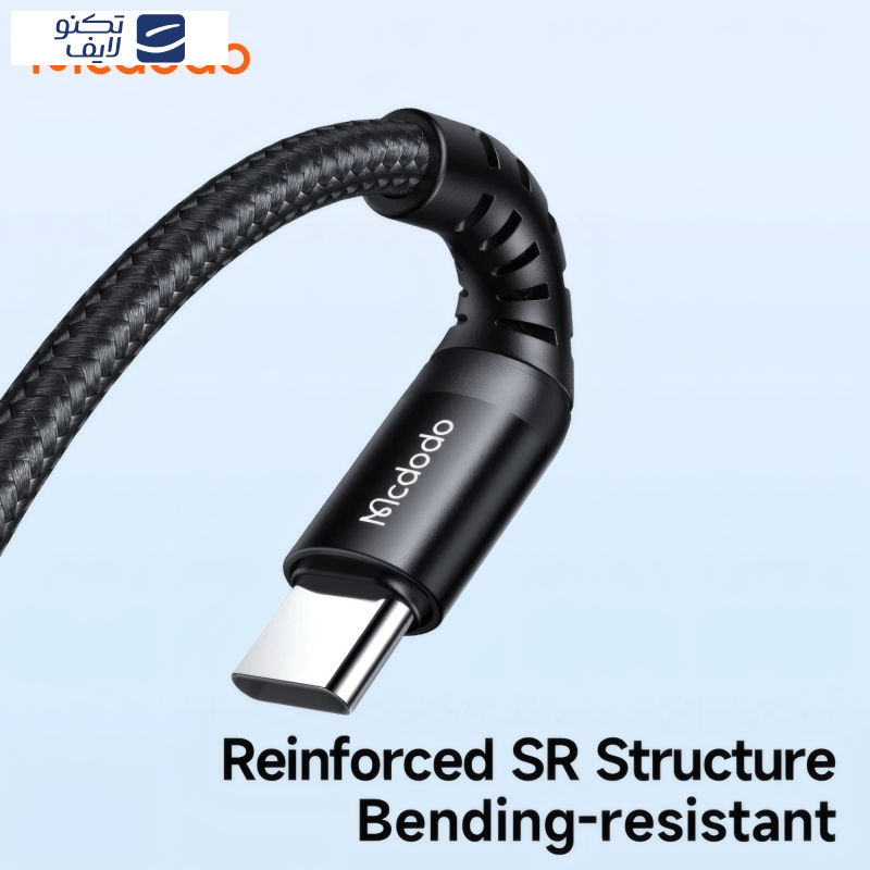 کابل USB-C مک دودو مدل Bending CA-564 طول 1 متر کابل USB-C مک دودو مدل Bending CA-564 طول 1 متر