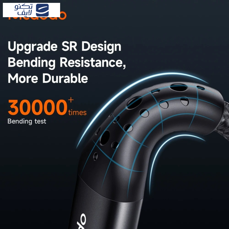 کابل USB-C مک دودو مدل CA-346 طول 1.8 متر کابل USB-C مک دودو مدل CA-346 طول 1.8 متر