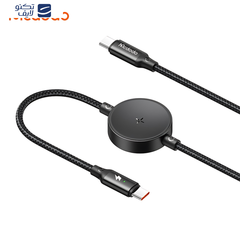 کابل USB-C مک دودو مدل CA-417 60W طول 1.5 متر کابل USB-C مک دودو مدل CA-417 60W طول 1.5 متر