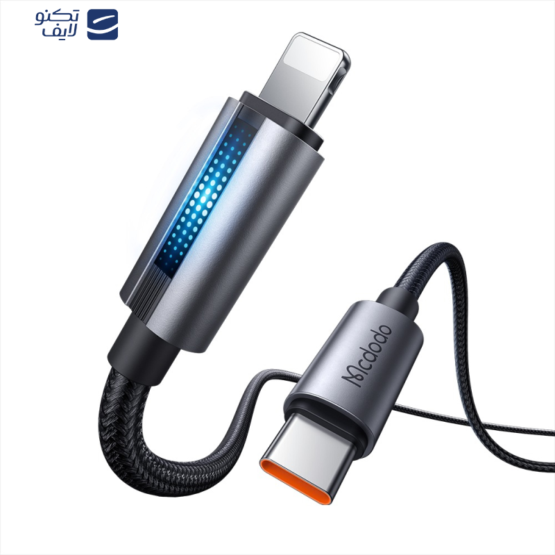 کابل تبدیل USB-C به لایتنینگ مک دودو مدل CA-5710 طول 1.2 متر کابل تبدیل USB-C به لایتنینگ مک دودو مدل CA-5710 طول 1.2 متر