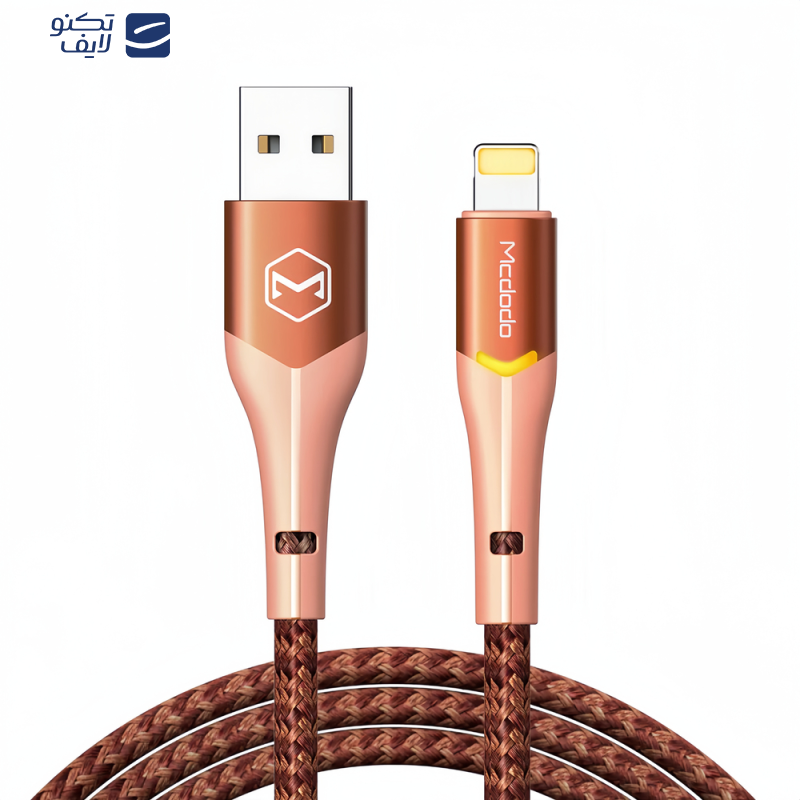 کابل تبدیل USB به لایتنینگ مک دودو مدل CA-7841 طول 1.2 متر کابل تبدیل USB به لایتنینگ مک دودو مدل CA-7841 طول 1.2 متر