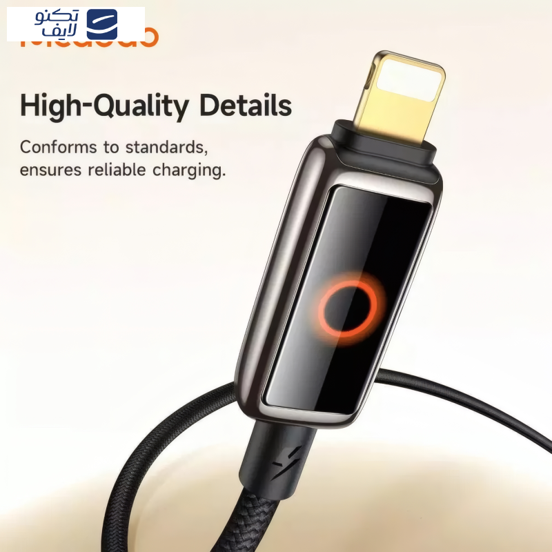 کابل تبدیل USB-C به لایتنینگ مک دودو مدل CA-667 طول 1.2 متر کابل تبدیل USB-C به لایتنینگ مک دودو مدل CA-667 طول 1.2 متر