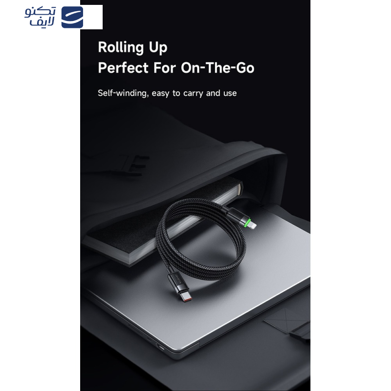 کابل تبدیل USB-C به لایتنینگ مک دودو مدل CA-2010 طول 1.2 متر کابل تبدیل USB-C به لایتنینگ مک دودو مدل CA-2010 طول 1.2 متر