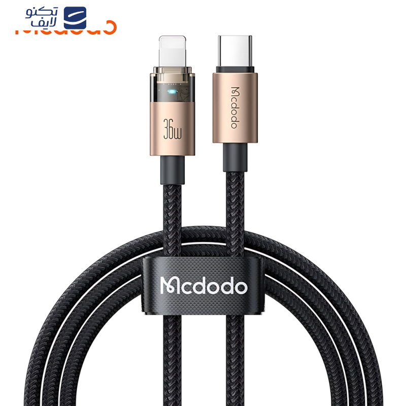 کابل تبدیل USB-C به لایتنینگ مک دودو مدل CA-694 طول 1.2 متر کابل تبدیل USB-C به لایتنینگ مک دودو مدل CA-694 طول 1.2 متر