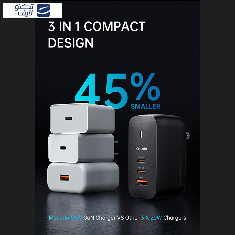 آداپتور شارژر مک دودو مدل CH-8442 آداپتور شارژر مک دودو مدل CH-8442