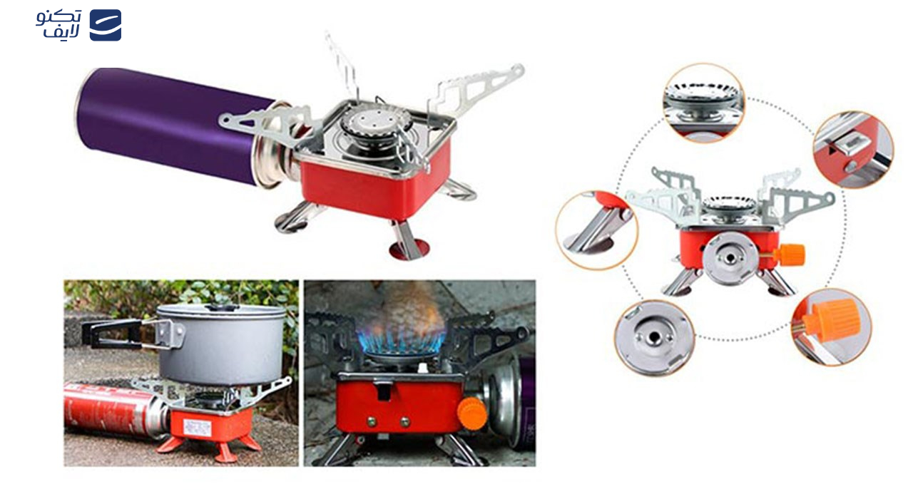 اجاق گاز سفری مدل ZT - 202 اجاق گاز سفری مدل ZT - 202