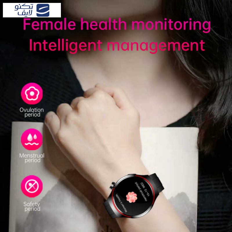 ساعت هوشمند 45 میلی متری ویسمی مدل WS_X2 با بند سلیکون ساعت هوشمند 45 میلی متری ویسمی مدل WS_X2 با بند سلیکون