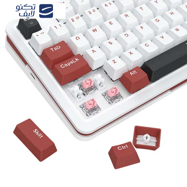 کیبورد گیمینگ باسیم ردراگون مدل STORMHUNTER K721WRB-RGB کیبورد گیمینگ باسیم ردراگون مدل STORMHUNTER K721WRB-RGB