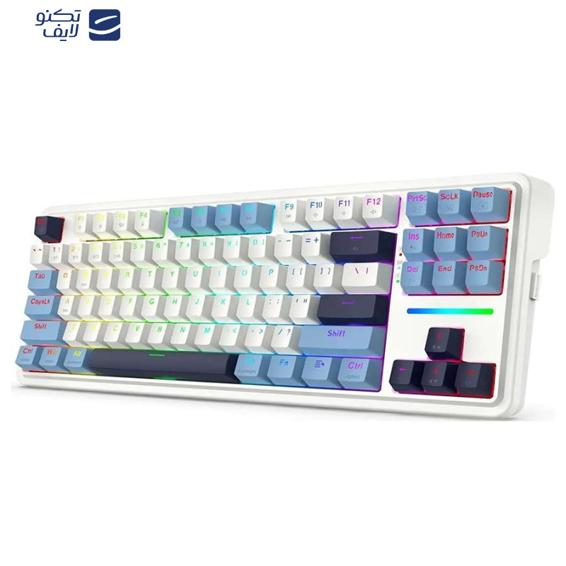 کیبورد گیمینگ ردراگون مدل K728WBB PRO RGB کیبورد گیمینگ ردراگون مدل K728WBB PRO RGB