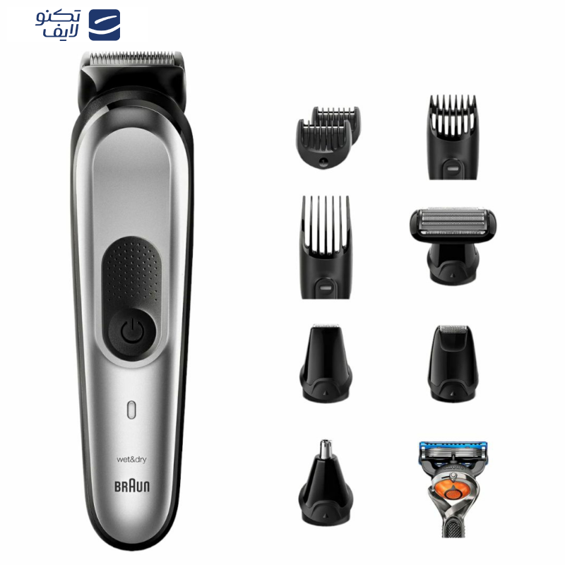 ماشین اصلاح موی صورت و بدن براون مدل MGK7420 ماشین اصلاح موی صورت و بدن براون مدل MGK7420