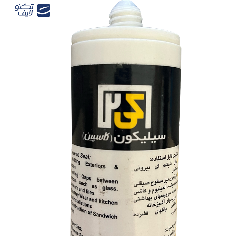 چسب سیلیکون کاسپین مدل K2 حجم 300 میلی لیتر چسب سیلیکون کاسپین مدل K2 حجم 300 میلی لیتر