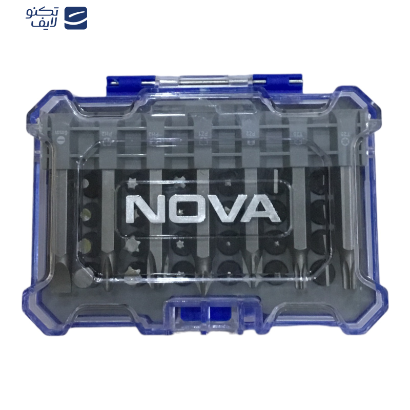 سری پیچ گوشتی نووا مدل 1336 کد a2 مجموعه 32 عددی