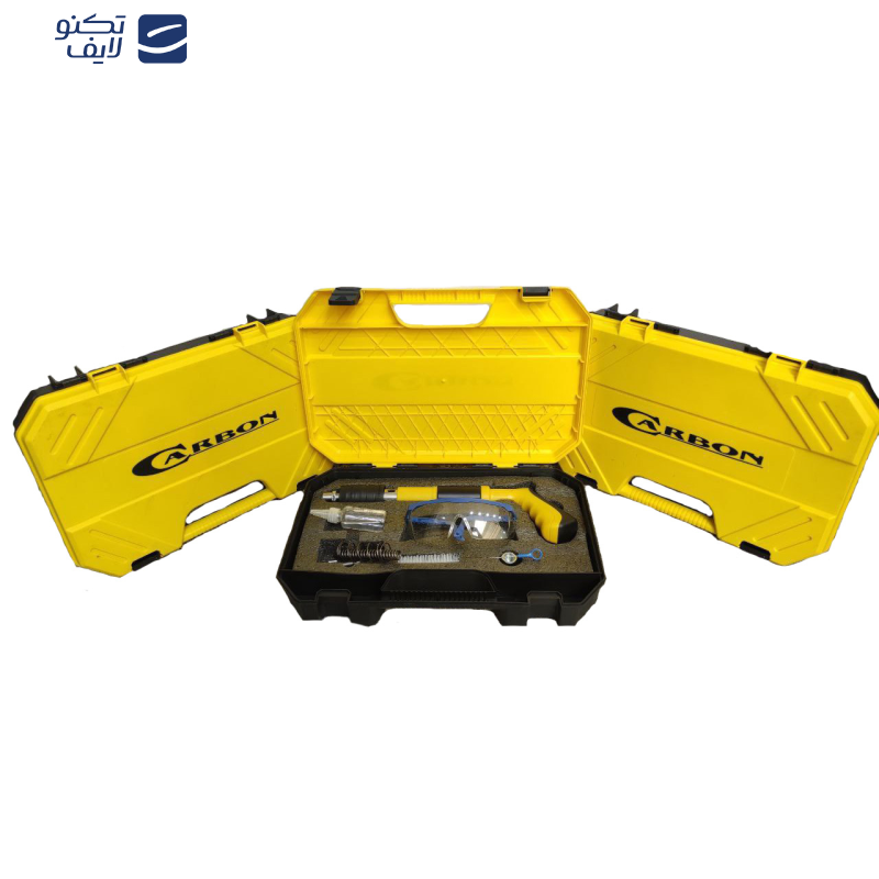 تفنگ میخ کوب کربن مدل 1402 مجموعه 9 عددی تفنگ میخ کوب کربن مدل 1402 مجموعه 9 عددی