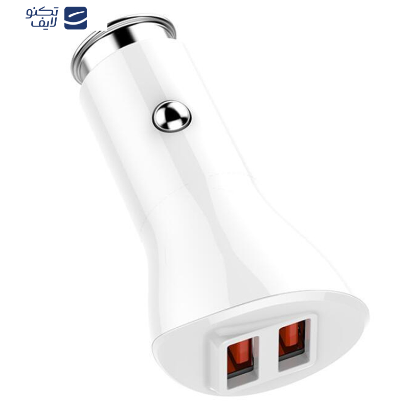 شارژر فندکی الدینیو مدل C511Q به همراه کابل تبدیل microUSB شارژر فندکی الدینیو مدل C511Q به همراه کابل تبدیل microUSB