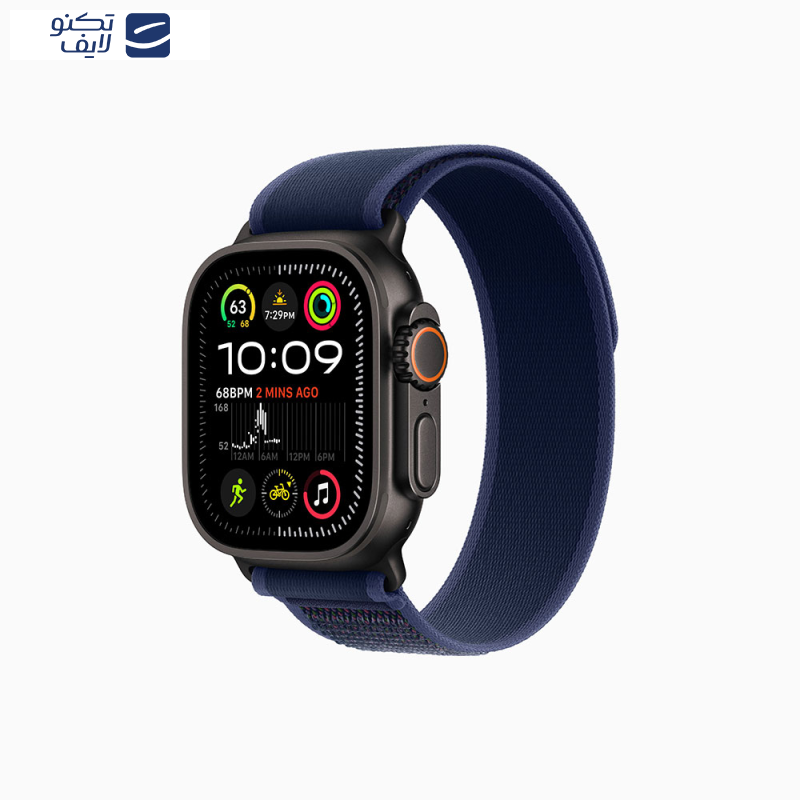 ساعت هوشمند اپل مدل Ultra 2 Black Titanium Case Trail Loop 49mm ساعت هوشمند اپل مدل Ultra 2 Black Titanium Case Trail Loop 49mm