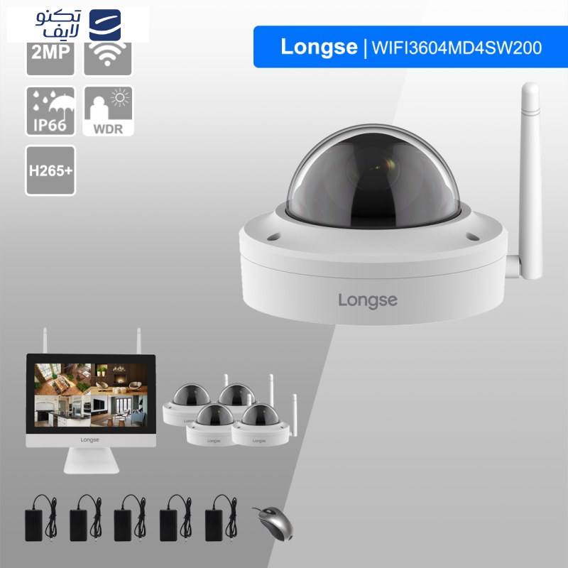 سیستم امنیتی لانگسی مدل WIFI3604MD4SW200 سیستم امنیتی لانگسی مدل WIFI3604MD4SW200