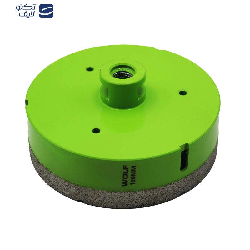 گردبر فرزی سنگ و سرامیک ولف مدل YP-0130  به همراه رابط تبدیل به دریل سایز 130 میلی متر  گردبر فرزی سنگ و سرامیک ولف مدل YP-0130  به همراه رابط تبدیل به دریل سایز 130 میلی متر