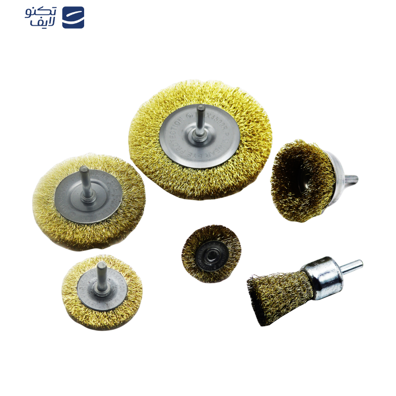 فرچه سیمی پلاتینیوم مدل YP-06 مجموعه 6 عددی فرچه سیمی پلاتینیوم مدل YP-06 مجموعه 6 عددی