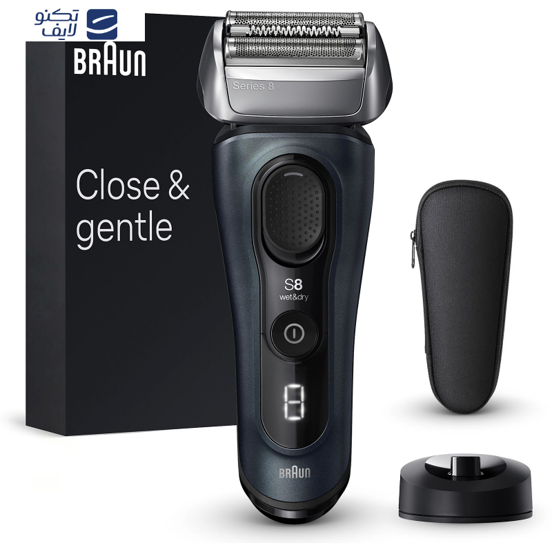 ماشین اصلاح موی صورت شارژی براون مدل series8 8513s ماشین اصلاح موی صورت شارژی براون مدل series8 8513s