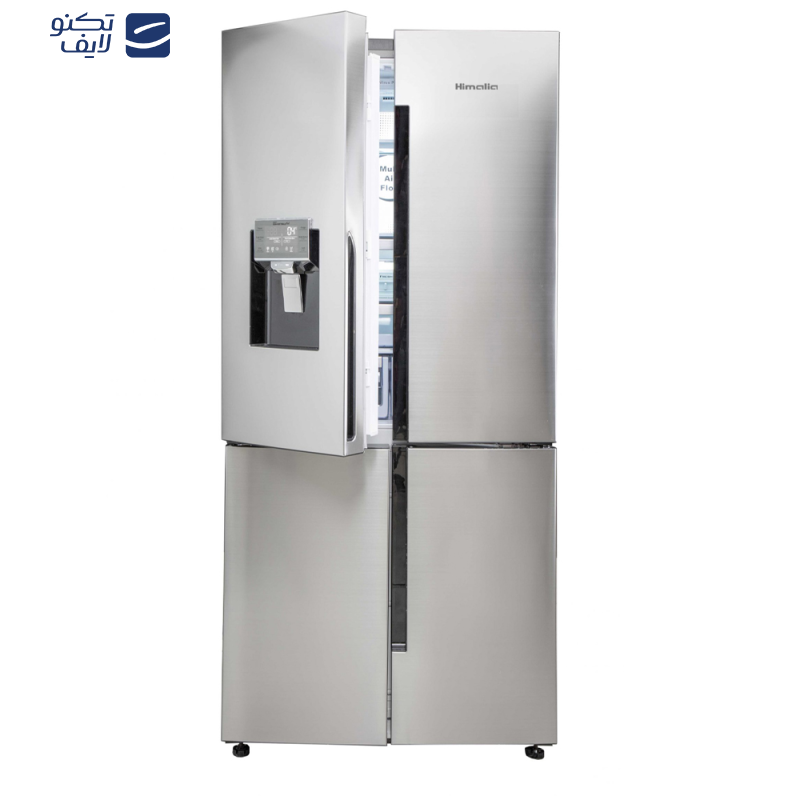 یخچال و فریزر ساید بای ساید 27 فوت هیمالیا مدل تسلا HRFN60504 یخچال و فریزر ساید بای ساید 27 فوت هیمالیا مدل تسلا HRFN60504