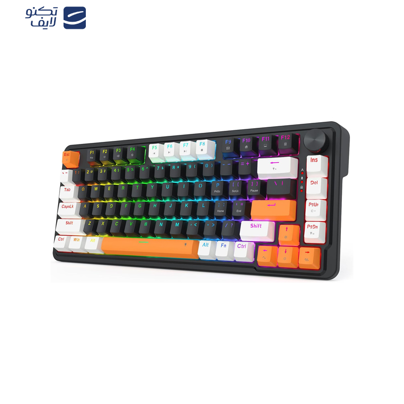 کیبورد گیمینگ ردراگون مدل Landshaker K714WBO RGB کیبورد گیمینگ ردراگون مدل Landshaker K714WBO RGB