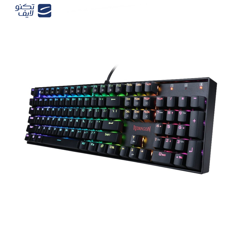 کیبورد مخصوص بازی ردراگون مدل Mitra K551 RGB کیبورد مخصوص بازی ردراگون مدل Mitra K551 RGB