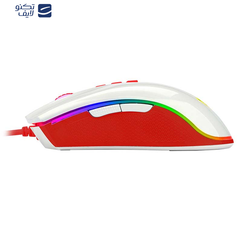 ماوس ردراگون مدل Redragon COBRA Red White M711C ماوس ردراگون مدل Redragon COBRA Red White M711C