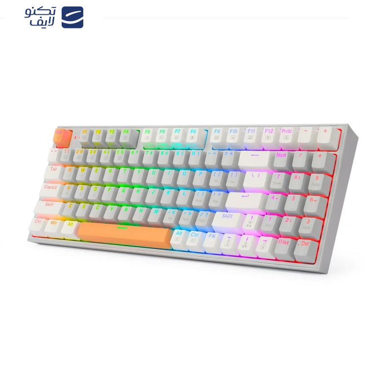 کیبورد گیمینگ ردراگون مدل Kitava K636 WGO کیبورد گیمینگ ردراگون مدل Kitava K636 WGO