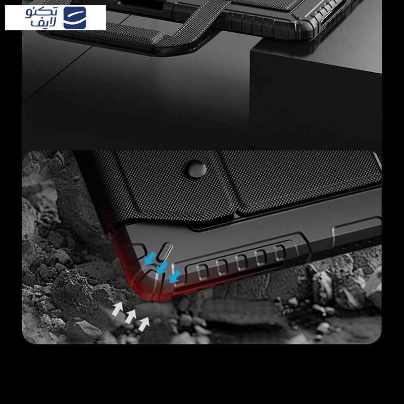 کیف کلاسوری کیبورد دار نیلکین مدل Bumper Go Keyboard مناسب برای تبلت اپل iPad Air 13 2025 / iPad Air 13 2024 / iPad Pro 12.9 2022 / 2021 / 2020 کیف کلاسوری کیبورد دار نیلکین مدل Bumper Go Keyboard مناسب برای تبلت اپل iPad Air 13 2025 / iPad Air 13 2024 / iPad Pro 12.9 2022 / 2021 / 2020