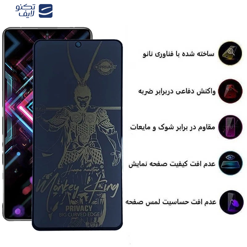 محافظ صفحه نمایش مات اپیکوی مدل wukong privacy مناسب برای گوشی موبایل شیائومی Redmi K40 Pro Plus / K40 Pro / K40s / K40 / K40 Gaming محافظ صفحه نمایش مات اپیکوی مدل wukong privacy مناسب برای گوشی موبایل شیائومی Redmi K40 Pro Plus / K40 Pro / K40s / K40 / K40 Gaming