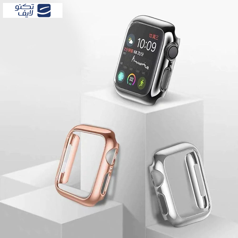 کاور مدل Gl-02 مناسب برای اپل واچ 44 میلی متری به همراه محافظ صفحه نمایش  کاور مدل Gl-02 مناسب برای اپل واچ 44 میلی متری به همراه محافظ صفحه نمایش