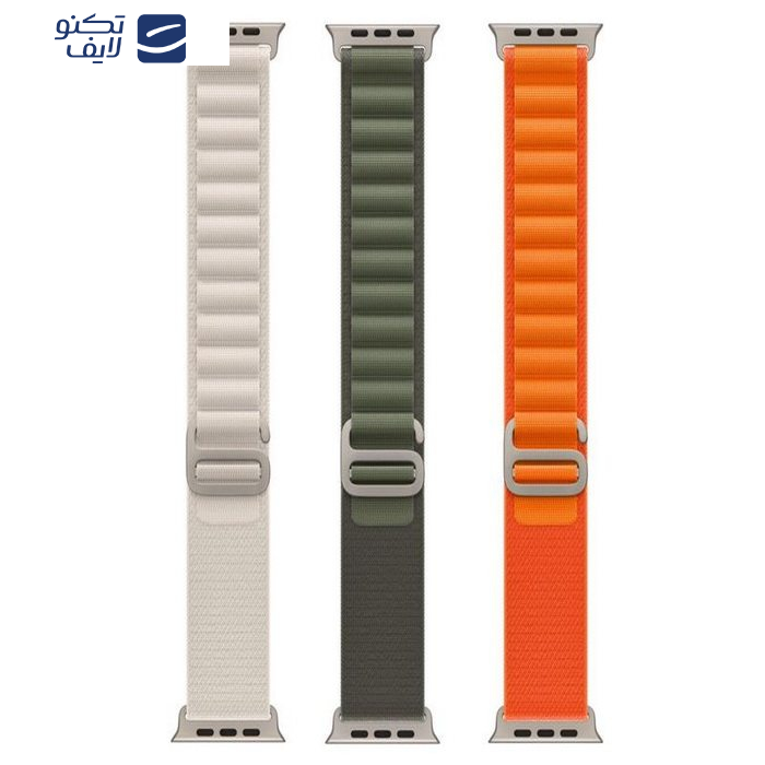 بند مدل Alpine Loop کد 01 مناسب برای اپل واچ سری 1/2/3/4/5/6/7/8/SE سایز 38/40/41 میلی متری