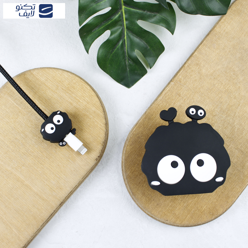 محافظ کابل مدل Silicon به همراه محافظ شارژ دیواری مجموعه 4 عددی محافظ کابل مدل Silicon به همراه محافظ شارژ دیواری مجموعه 4 عددی