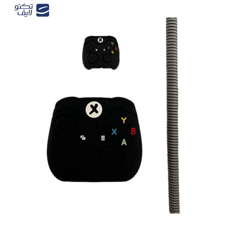 محافظ کابل طرح دسته بازی با ست محافظ شارژر دیواری محافظ کابل طرح دسته بازی با ست محافظ شارژر دیواری