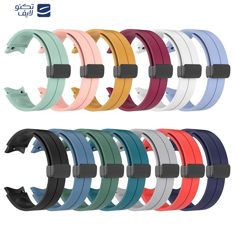 بند مدل Magnetic D-Buckle Sport Band مناسب برای ساعت هوشمند سامسونگ Galaxy Watch 5 Pro 45mm / 44mm 40mm / Watch 4 Classic 46mm 42mm  بند مدل Magnetic D-Buckle Sport Band مناسب برای ساعت هوشمند سامسونگ Galaxy Watch 5 Pro 45mm / 44mm 40mm / Watch 4 Classic 46mm 42mm
